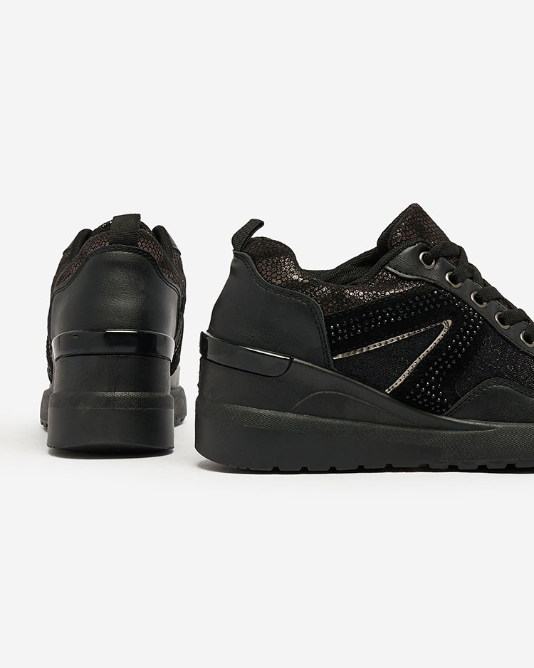 Royalfashion Women's sporty sneakers on a platform heel Lacyrllia