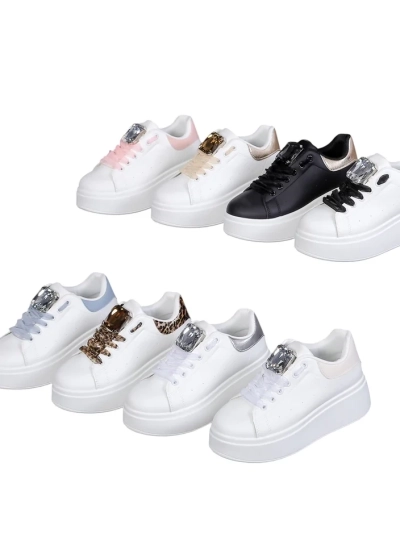 Женские спортивные кроссовки на платформе Royalfashion Safirrat