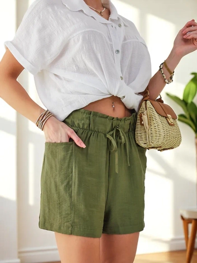 Royalfashion Sieviešu viskozes šorti