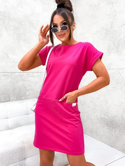 Royalfashion sieviešu kokvilnas auduma kleita