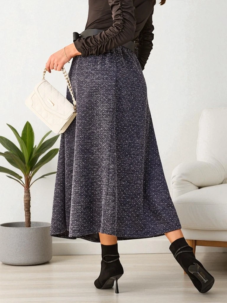 Royalfashion Sieviešu vidējā garuma svārki