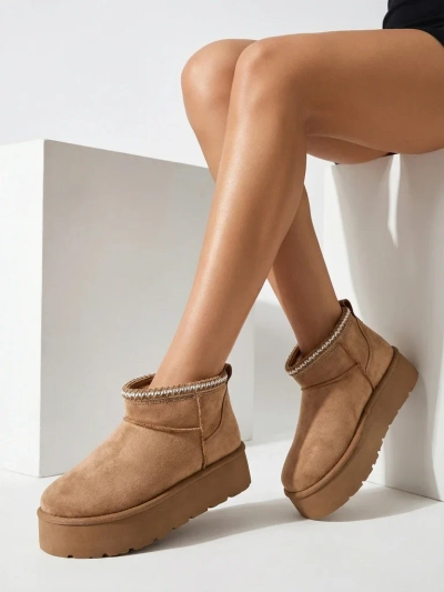 Royalfashion Women's short boots a'la snow boots Xoalla