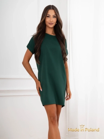 Simple women's short dress Lady Time