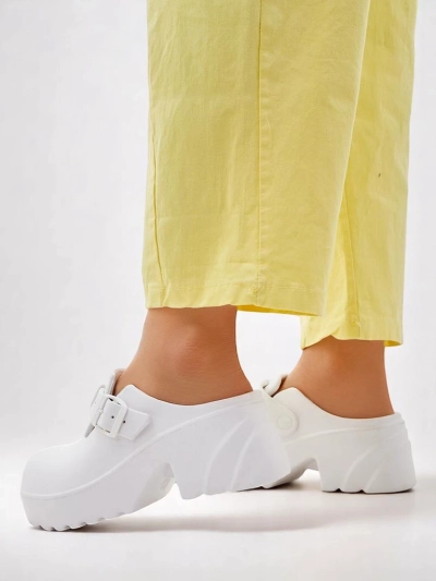 Royalfashion sieviešu gumijas papēžu čības Voxones