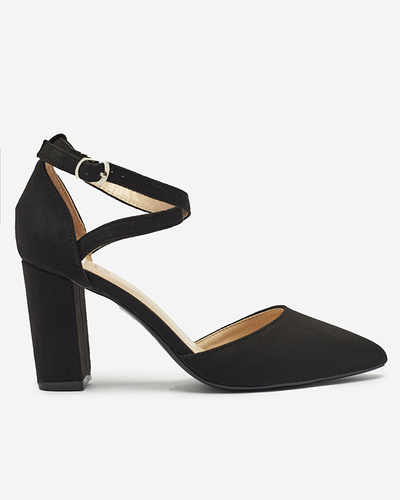 Melni sieviešu sūkļi uz pēdas Amagy- Footwear