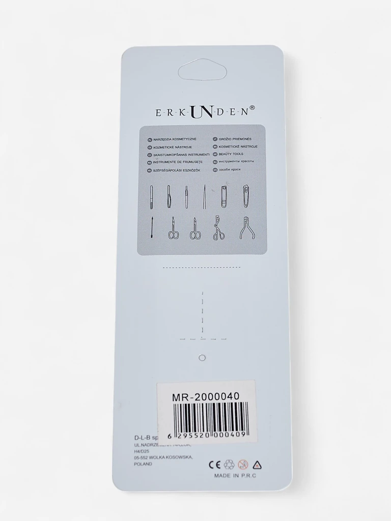 Eyelash styling set – tweezers for false eyelashes and brush