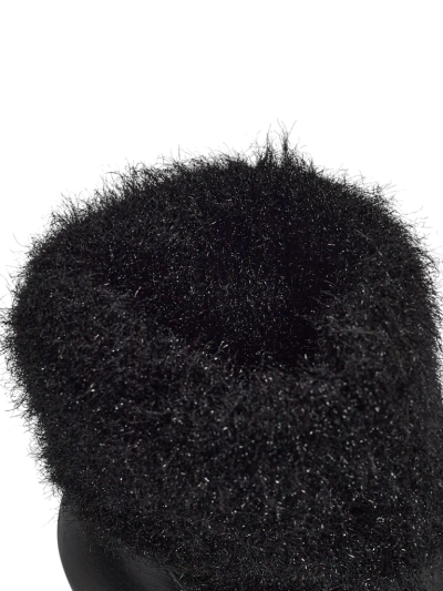 Женские ботильоны Tirave из экокожи на каблуке-столбике с трикотажем