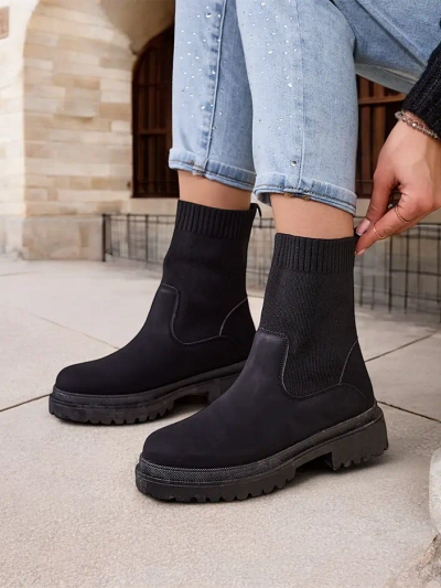 Royalfashion Women's slip-on boots Dorino