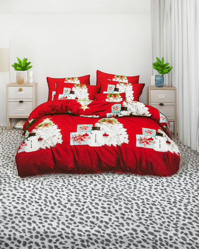 Royalfashion Gultas veļa ar rakstu 200x220 komplekts 3 DAĻAS