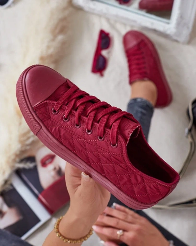 Royalfashion Women's Quilted Sneakers Nivve