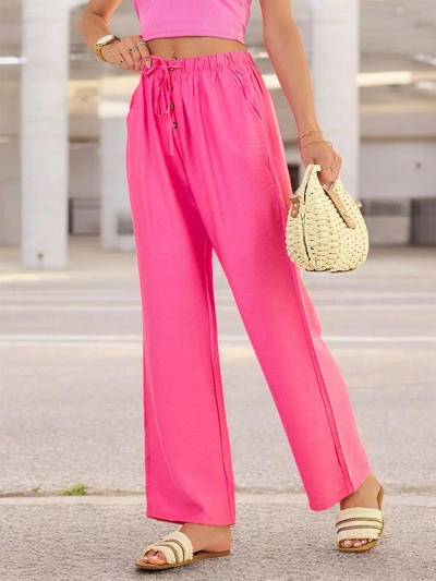 Royalfashion Women's wide fabric pants
