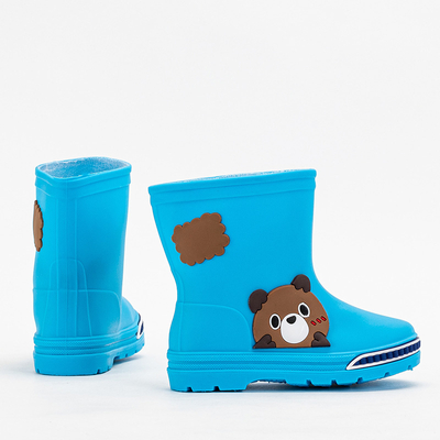 Blue boys' rain boots Uncon - Footwear
