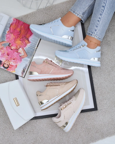 Women's sports shoes in light brown color Vlindere - Footwear