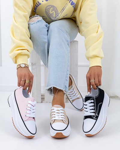 Black Women's Platform Trainers Trenicso - Footwear