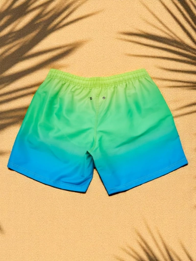 Royalfashion Sportliche Herren-Ombre-Shorts mit schützendem Netzfutter