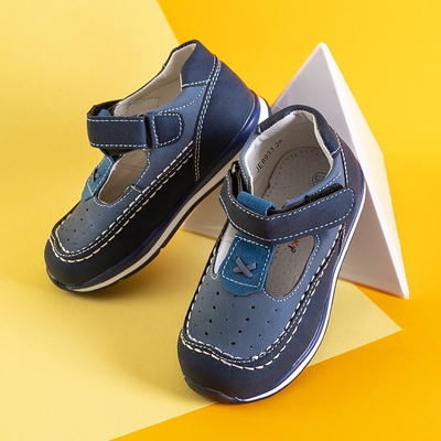 Blue boys 'shoes with inserts Bartni - Footwear