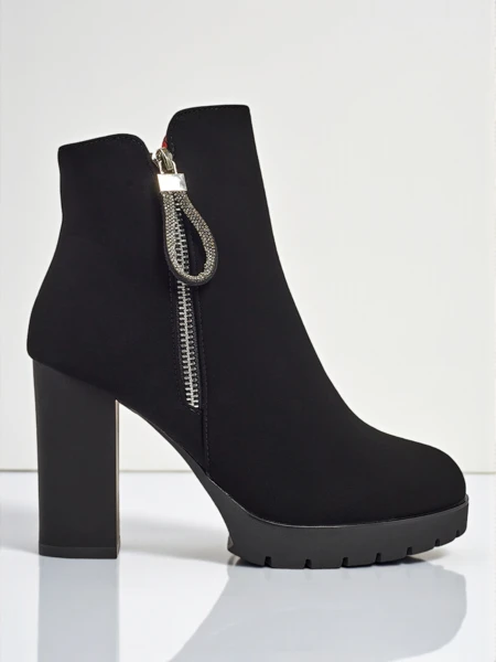 Women's Eco-Leather Heeled Ankle Boots Marellin