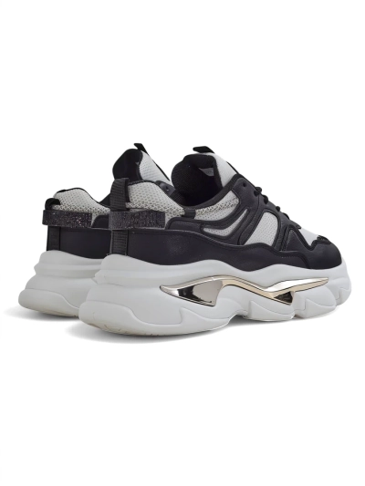 Royalfashion Women's sneakers on thicker sole Lesalli