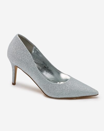 Royalfashion Women's stiletto pumps with glitter Matomliso