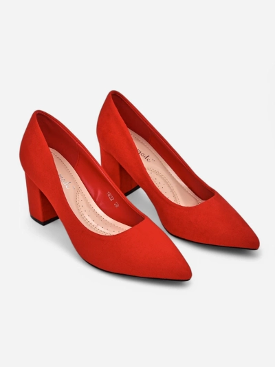 Royalfashion Women's eco suede pumps Ugandes