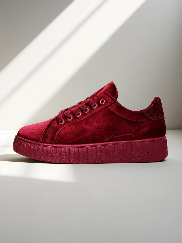 Royalfashion Women's Sneakers a'la Velvet Mixose
