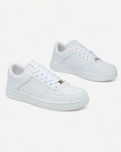 Royalfashion White sports sneakers for women Estess