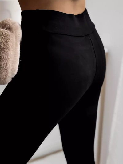 Warmed melni sieviešu legingi- Apģērbi