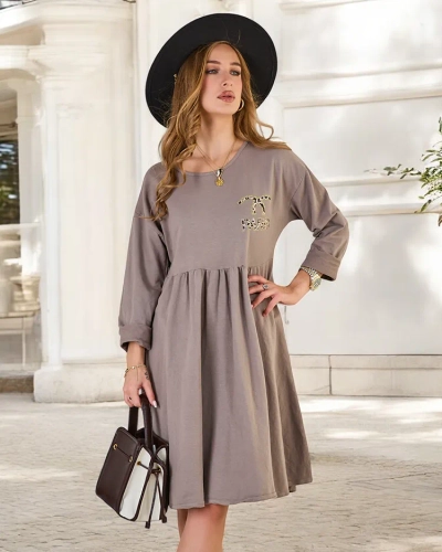 Royalfashion Sieviešu auduma kleita