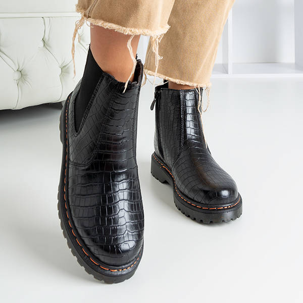 Galetiasi women's snake ankle boots - Shoes