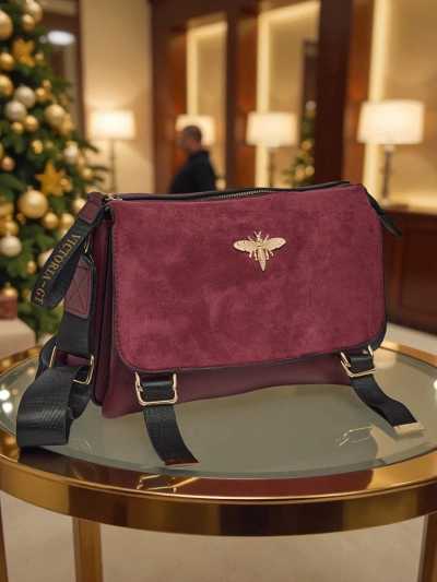 Small women's eco-leather handbag Tessaria