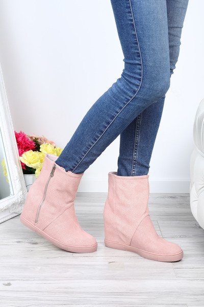 Pink wedge heels Genesis - Shoes 1