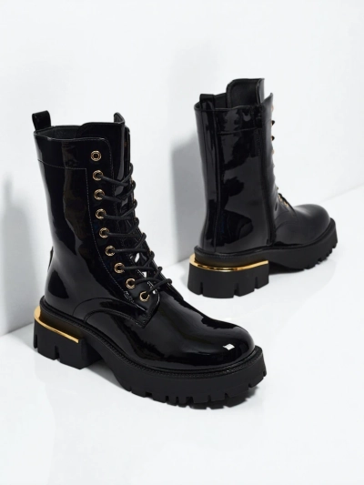 Royalfashion Damskie botki workery Elolio