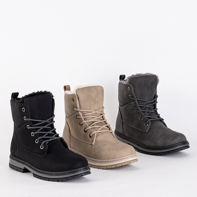 Бежевые женские ботинки Misqa