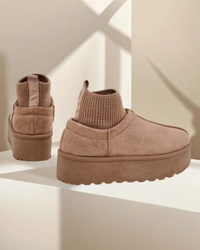 Royalfashion Īsie ziemas zābaki sievietēm Vevello