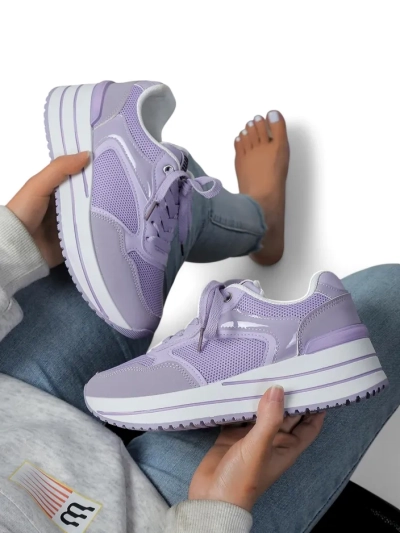 Royalfashion Женские спортивные кроссовки на платформе Revided