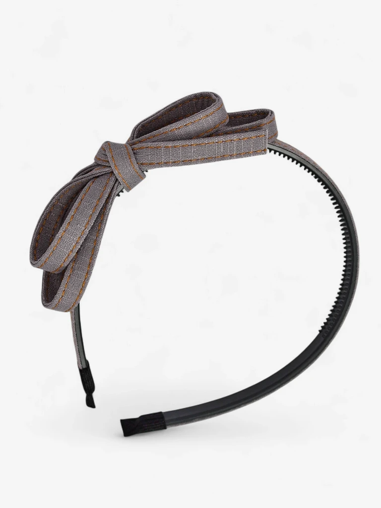 Royalfashion Galvas stīpa ar banti Džinsa stilā