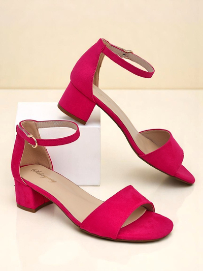 Royalfashion Women's SoftHeels Low Heel Sandals