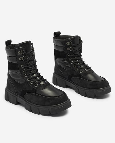 Melni sieviešu zābaki Kasemi- Footwear