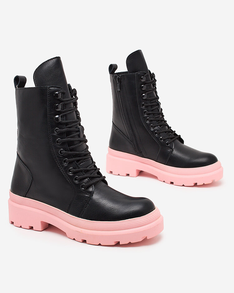 Royalfashion Eco leather women's bagger boots Vederme