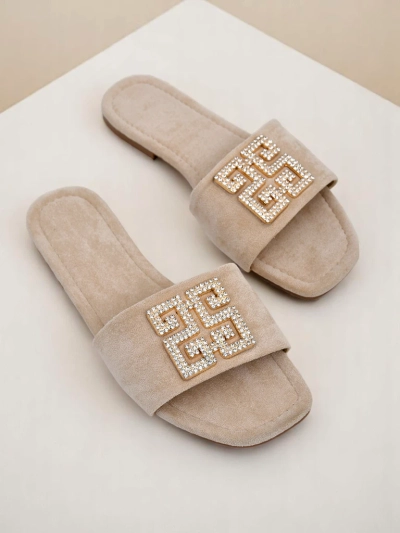 Royalfashion Women’s flat-sole slides Zamila