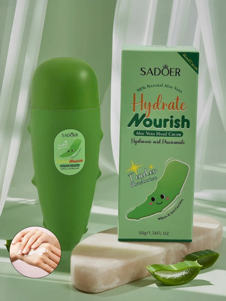 Aurelia Hydratia - Крем для рук Aloe Vera с ниацинамидом и гиалуроновой кислотой 50г