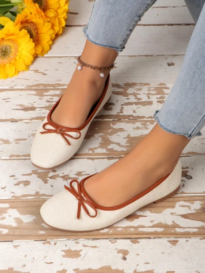 Royalfashion Женские балетки с блестками и бантом Aramie