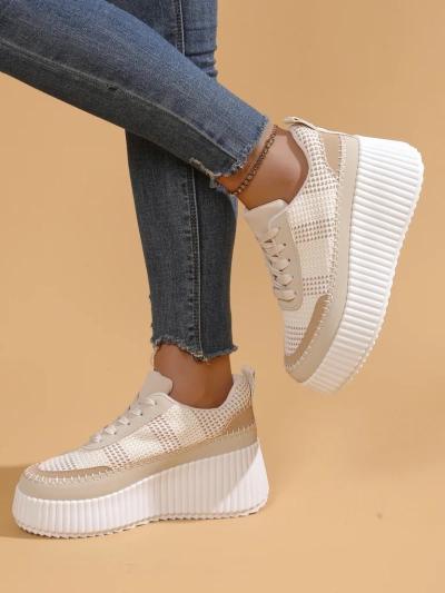 Royalfashion Women's platform sneakers Siserra