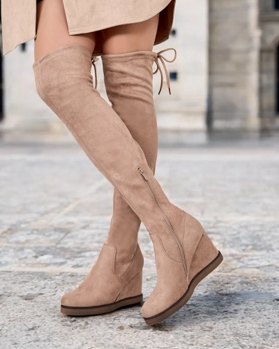 Royalfashion Sieviešu augstpapēžu zābaki Romino