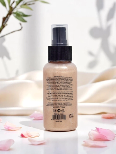 Spīduma sejas un ķermeņa migla ar spīdumiem Glow Shimmer Spray Galaxy Princess