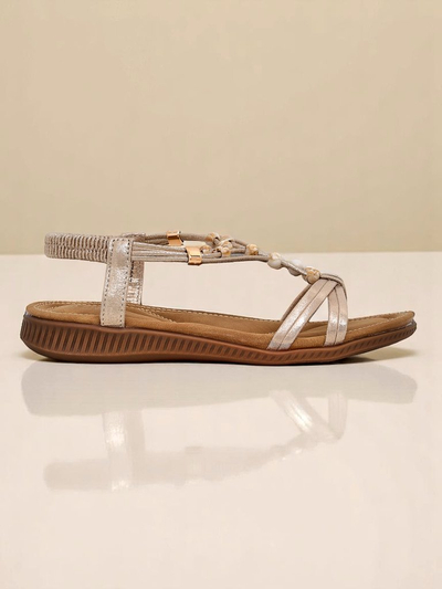 Royalfashion sieviešu sandales ar rotājumiem Imen