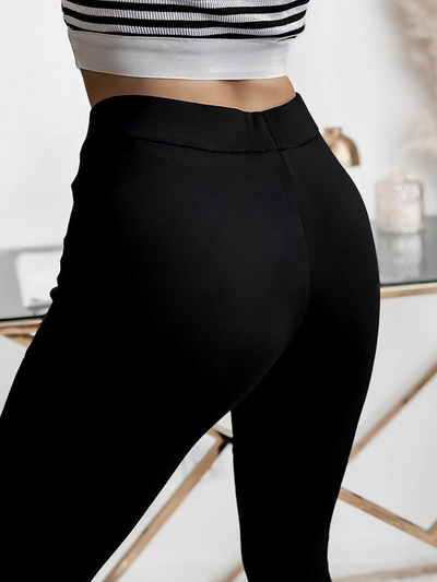 Women's leggings in black- Clothing