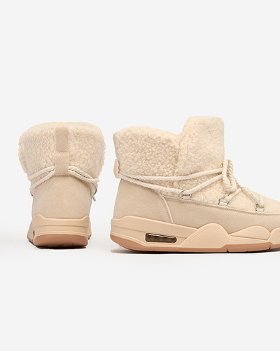 Royalfashion Women's snow boots in lilac Ludmivac