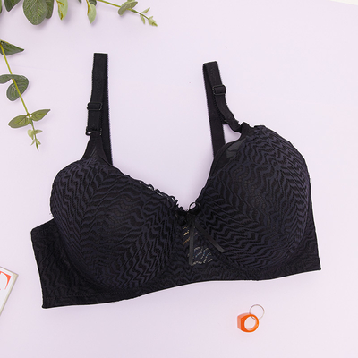 Black women's bra with lace - Underwear