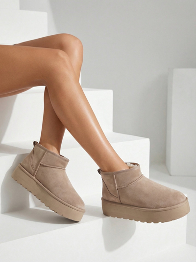 Royalfashion Женские сапоги на платформе a'la snow boots Dagodo